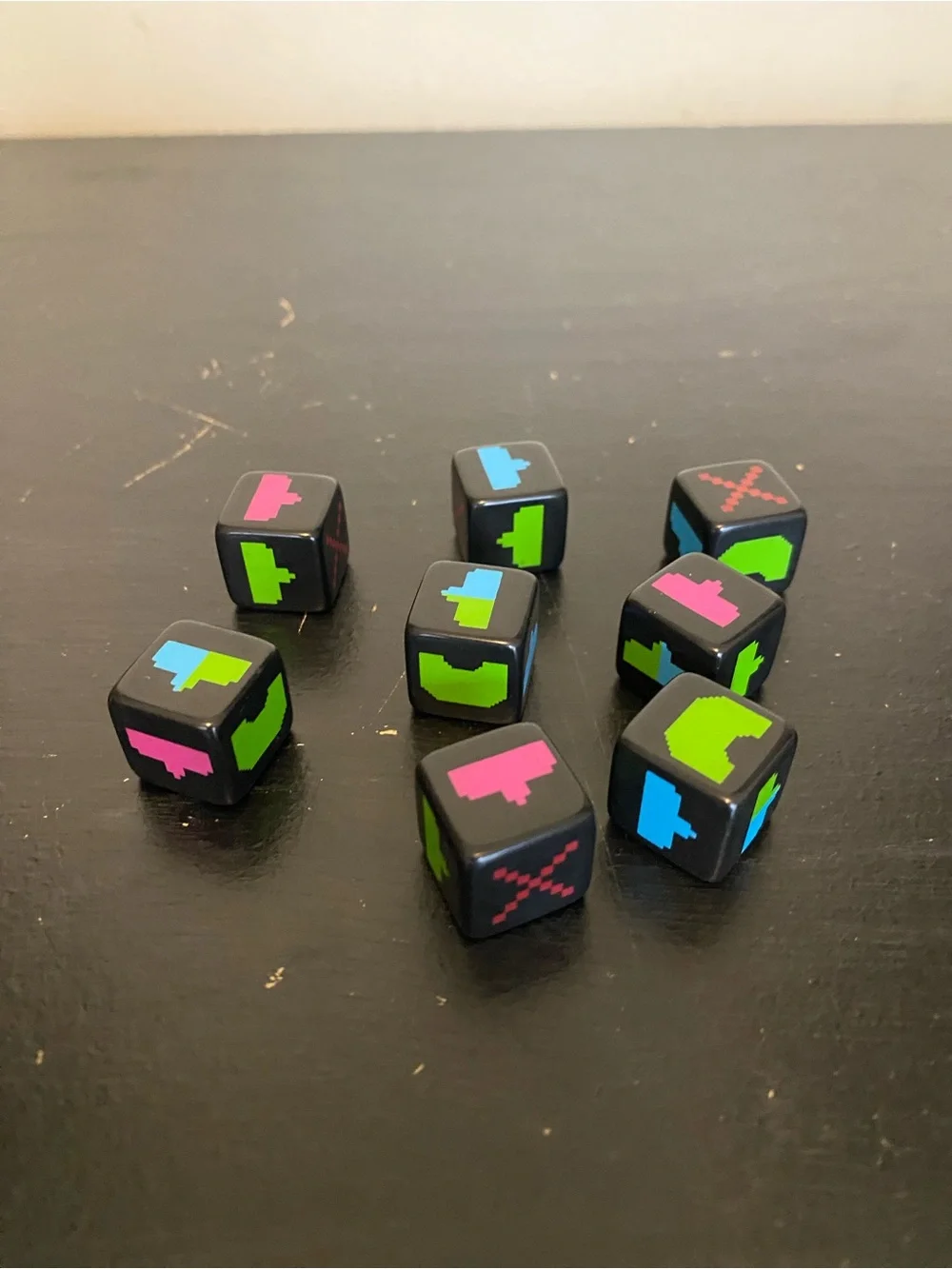 Turn One Gaming Supplies Space Invaders Dice Game ~ 8 Attack Dice ONLY